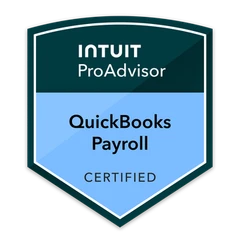QuickBooks Online Payroll Certification badge