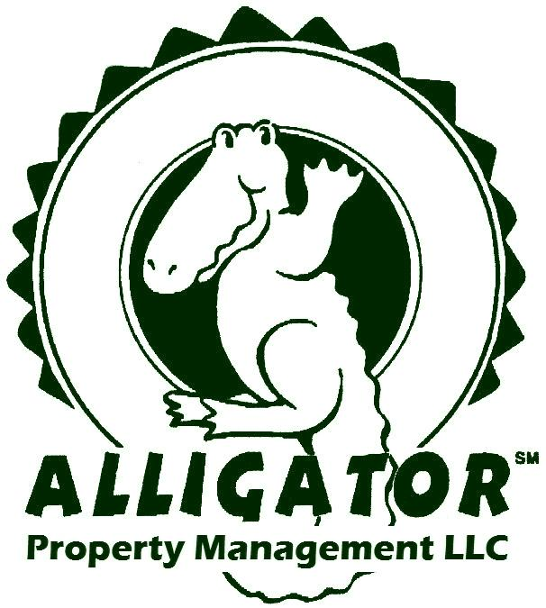 Alligator Property Management LLC logo, a client served by AMX Business and Bookkeeping